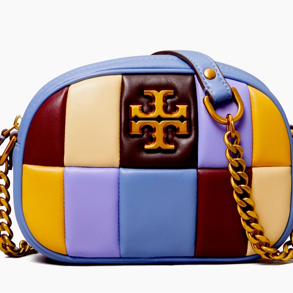 Tory Burch Kira Patchwork Small Camera Bag